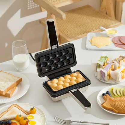 Vitantonio Egg Waffle Baker with Sandwich Maker (VEH-10A) FREE Wireless Handheld Mixer
