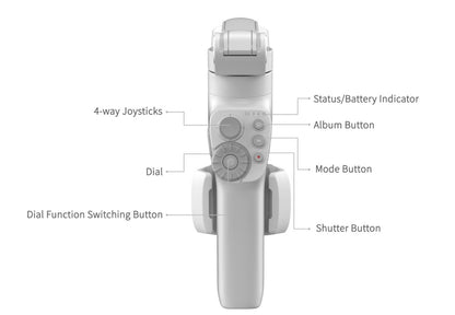 FeiyuTech Vimble 3 Smartphone Gimbal Extendable Cellphone Stabiliser- 1 Year Local Manufacturer Warranty