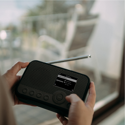 Sangean WFR-39 (DAB+ / FM-RDS / Spotify Connect / Internet / AirMusic Control Digital Radio) - 1 Year Manufacturer Warranty