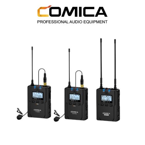 Comica CVM-WM200 PRO (A) UHF Metal Dual-channel Wireless Microphone