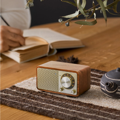 Sangean WR-7 PLUS FM / Bluetooth / AUX Wooden Cabinet Radio