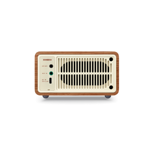 Sangean WR-7 PLUS FM / Bluetooth / AUX Wooden Cabinet Radio