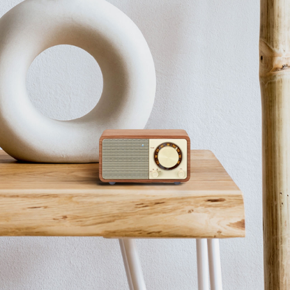 Sangean WR-7 PLUS FM / Bluetooth / AUX Wooden Cabinet Radio