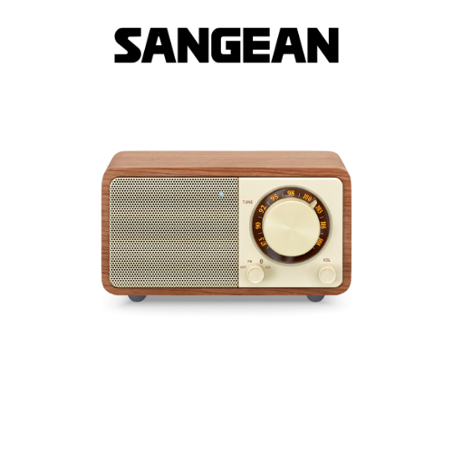 Sangean WR-7 PLUS FM / Bluetooth / AUX Wooden Cabinet Radio