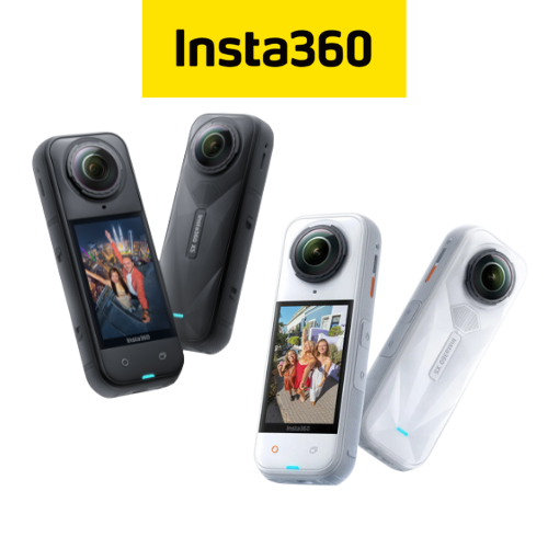Insta360 X5 Standard Bundle (Midnight Black / Satin White Limited Edition)