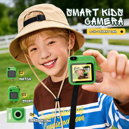 Samurai Y9 - 3 in 1 Kids Watch Camera Set (Dino/Unicorn/Deer/Rabbit/Cat)