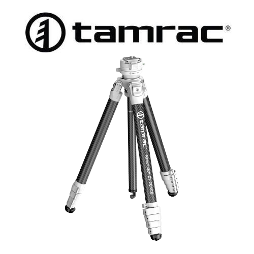 Tamrac Revolution Z1-265CB Professional Carbon Tripod (White) with Ballhead