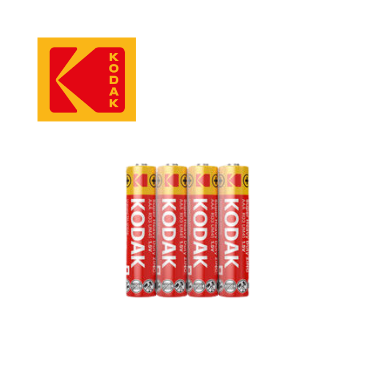KODAK Batteries - ZINC Super Heavy Duty Batteries