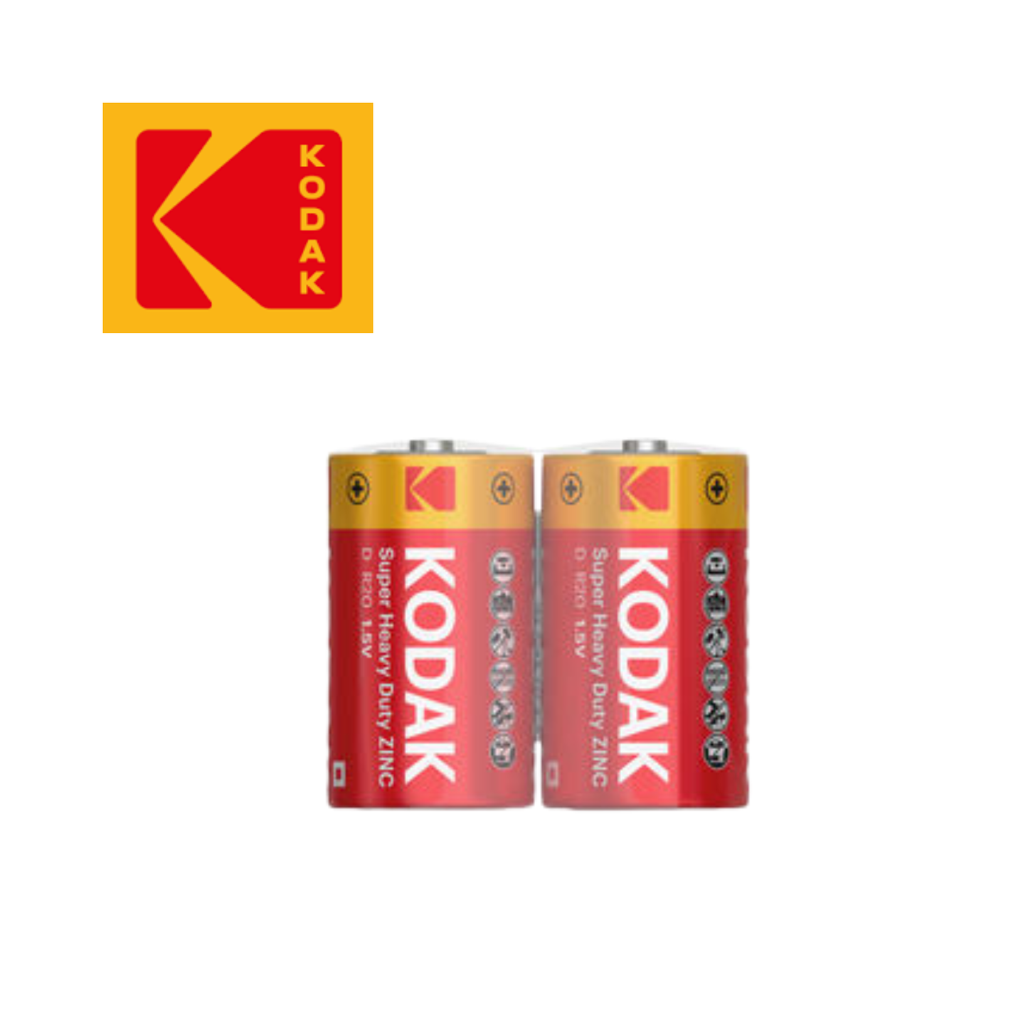 KODAK Batteries - ZINC Super Heavy Duty Batteries