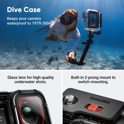 Insta360 Ace Pro 2 Dive Bundle (Single/Dual Battery) - 8K AI-Powered Action Cam Dive Bundle