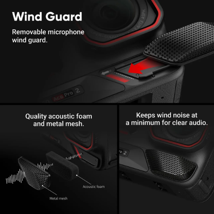 Insta360 Ace Pro 2 Motorcycle Bundle (Single/Dual Battery) - 8K AI-Powered Action Cam Motorcycle Bundle