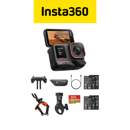 Insta360 Ace Pro 2 Motorcycle Bundle (Single/Dual Battery) - 8K AI-Powered Action Cam Motorcycle Bundle