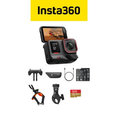 Insta360 Ace Pro 2 Motorcycle Bundle (Single/Dual Battery) - 8K AI-Powered Action Cam Motorcycle Bundle