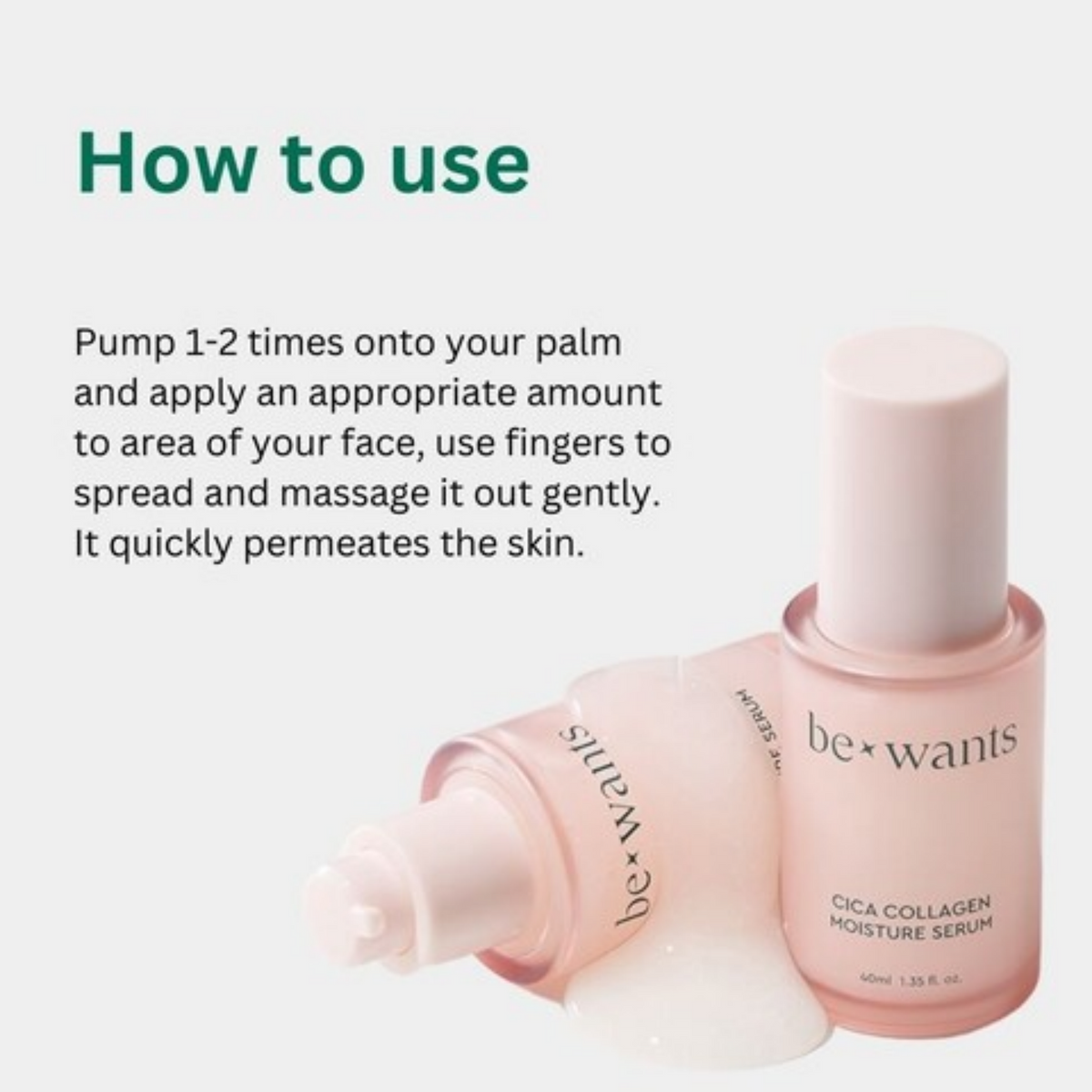 Bewants Cica Collagen Moisture Serum 40ml