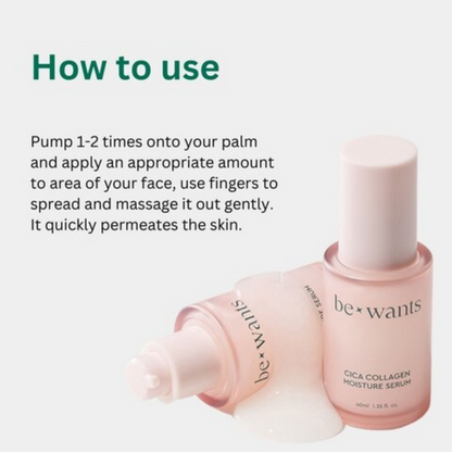 Bewants Cica Collagen Moisture Serum 40ml