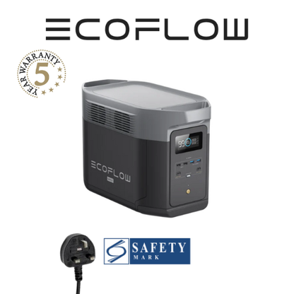 EcoFlow DELTA 2 Max Portable Power Station - 5 years local manufacturer warranty