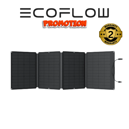 EcoFlow Portable Solar Panel 110W  -2 Years Local Manufacturer Warranty