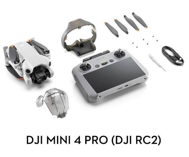 DJI Mini 4 Pro - 4K/60fps HDR True Vertical Shooting/Omnidirectional Obstacle Sensing/ActiveTrack 360°