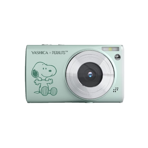 Yashica X Peanuts (Snoopy version) Compact Digital Camera DP-100 (Blue Sky/Sage)