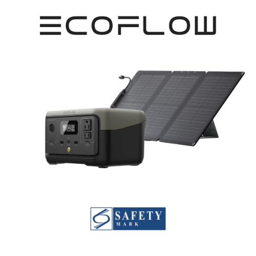 EcoFlow River 2 Portable Power Station with 60W Solar Panel - 5 Years Local Manufacturer Warranty