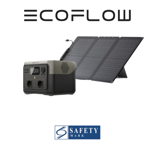 EcoFlow River 2 Max Portable Power Station with 60W Solar Panel - 5 Years Local Manufacturer Warranty