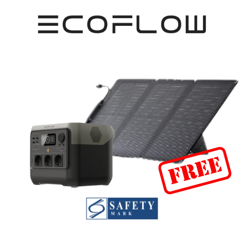 EcoFlow RIVER 2 PRO Portable Power Station FREE 60W Solar Panel - 5 Years Local Manufacturer Warranty