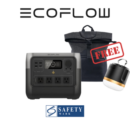EcoFlow RIVER 2 PRO Portable Power Station FREE River Roll top bag & camping light - 5 Years Local Manufacturer Warranty