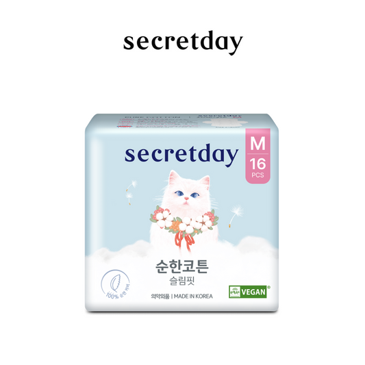 SECRETDAY - PURE COTTON SLIM FIT MEDIUM 24.5CM 16S