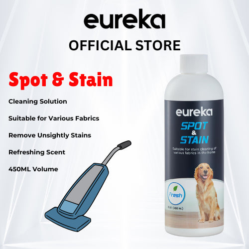 Eureka Cleaning Solution Portable, Spot Cleaner Perfect Large Water Tank up to 50.7oz, 450ml