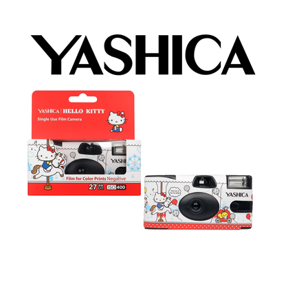 YASHICA Single Use Film Camera(Hello Kitty Playground/ Kuromi Dreamweaver edition)