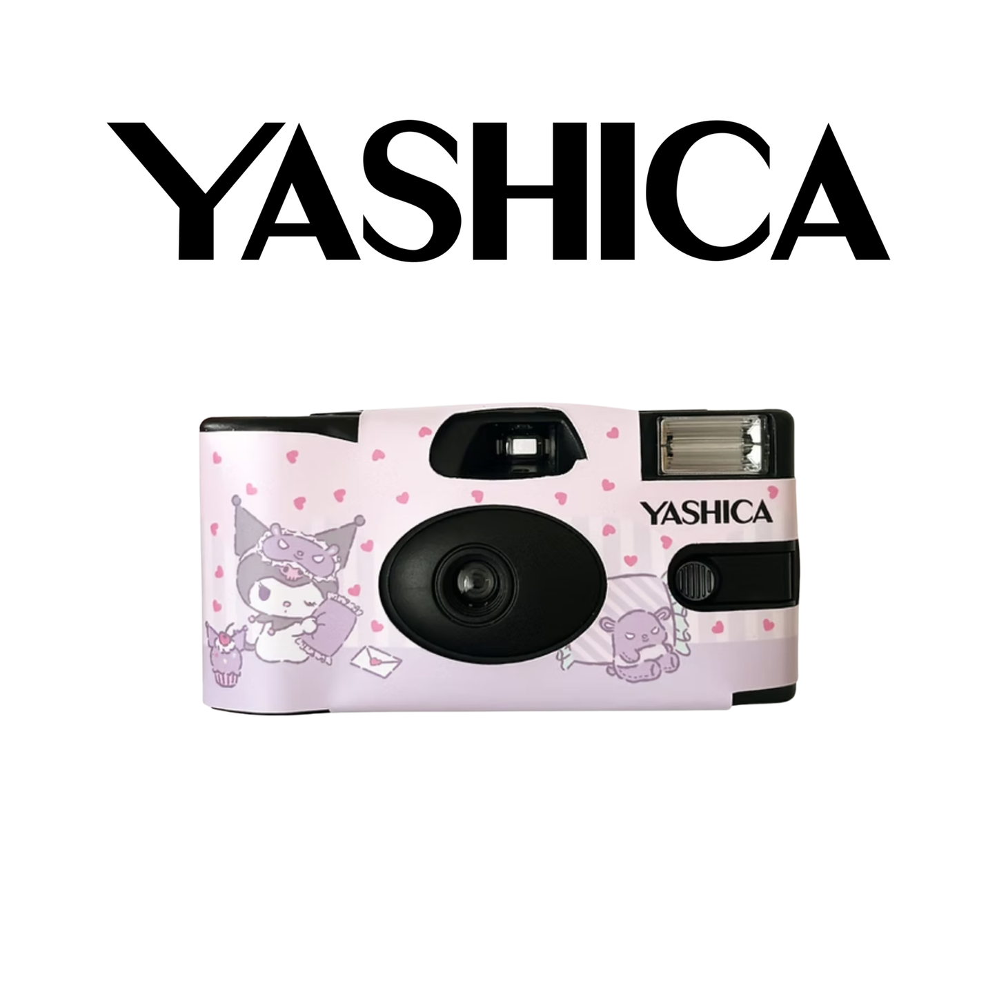 YASHICA Single Use Film Camera(Hello Kitty Playground/ Kuromi Dreamweaver edition)