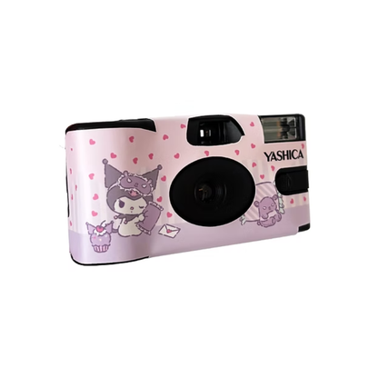 YASHICA Single Use Film Camera(Hello Kitty Playground/ Kuromi Dreamweaver edition)
