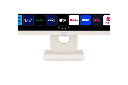 LG 27” Full HD IPS Smart Monitor with webOS (27SR50F-W)