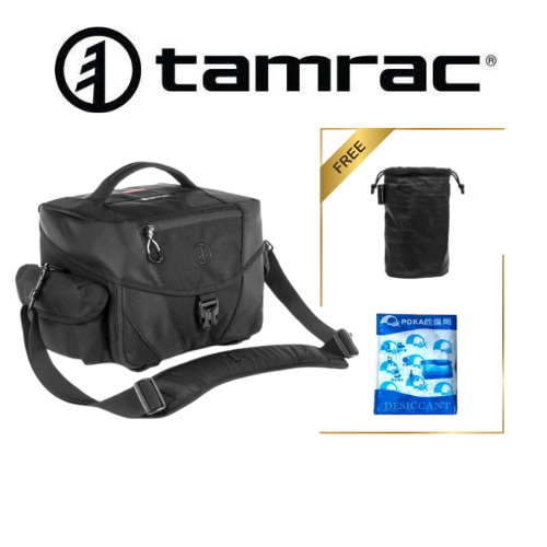 Tamrac Stratus 21 (T0640-1919) Professional Camera Bag FREE Goblin 5.3 lens pouch + Silica Gel 1 pack