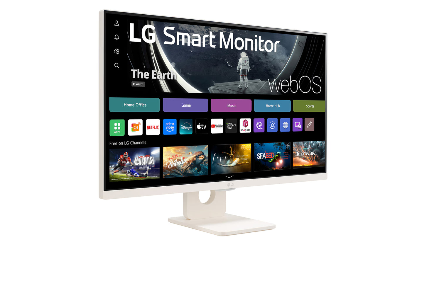 LG 27” Full HD IPS Smart Monitor with webOS (27US11SA-W)