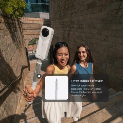 Insta360 X5 Essentials Bundle (Satin White) Limited Edition