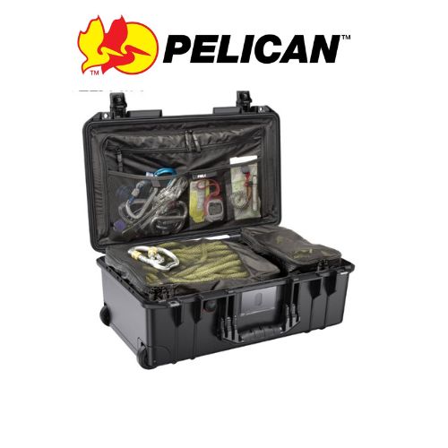 Pelican 1535TRVL Air Travel Wheeled Carry On Case (1535AirWL/Travel OrganiserBlack) -Limited Lifetime Local Warranty