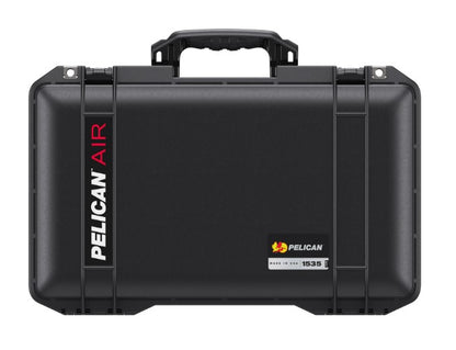 Pelican 1535 Air Case With Padded Divider (1535AirWD,WL/WD,PB,Black) - Limited Lifetime Local Warranty