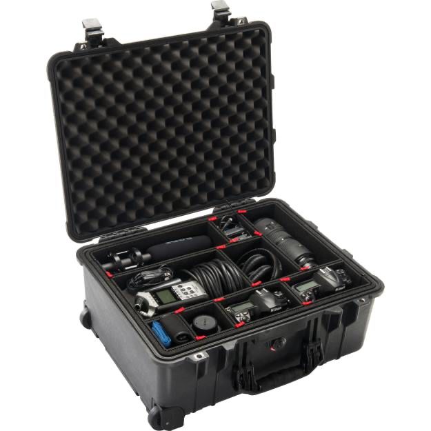 Pelican 1560 Protector Case with TrekPak Divider System - Limited Lifetime Local Warranty