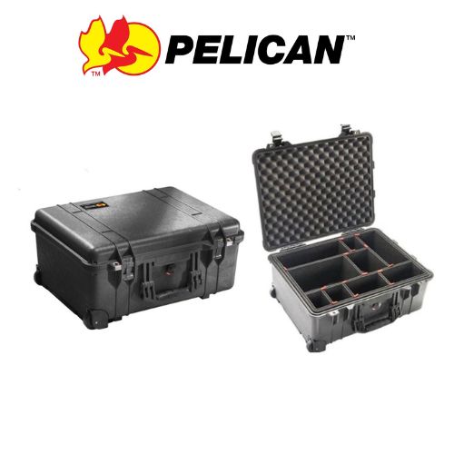 Pelican 1560 Protector Case with TrekPak Divider System - Limited Lifetime Local Warranty