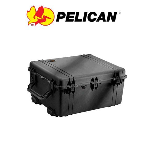 Pelican 1690 Black Protector Transport Case with Foam-Limited Lifetime Local Warranty
