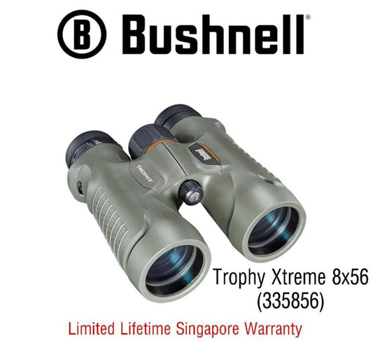 Bushnell Binoculars Trophy Xtreme 8x56 (335856) FREE Air Duster - Limited Lifetime Warranty