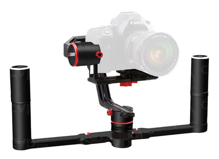 FeiyuTech A2000 With Dual Handle Bar (3-Axis Stabilizer Gimbal for DSLR and Mirrorless Cameras)-1 Year Local Warranty