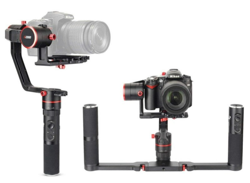 FeiyuTech A2000 With Dual Handle Bar (3-Axis Stabilizer Gimbal for 
