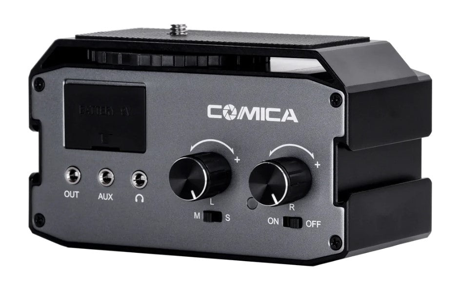 Comica CVM-AX3 DUAL XLR/6.35MM/3.5MM Video Audio Mixer