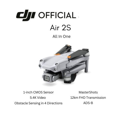 DJI Air 2S Free Insta360 Sphere - 1 Year Local DJI Warranty