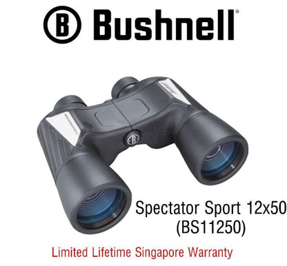 Bushnell Binoculars Spectator Sport 12x50 (BS11250) - Limited Lifetime Warranty