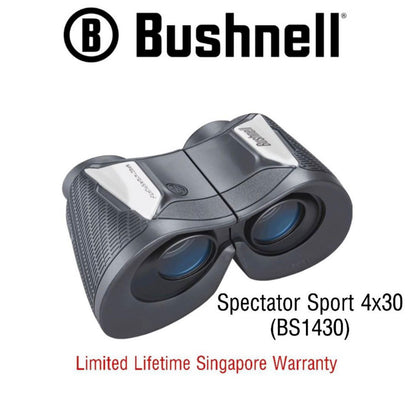 Bushnell Binoculars Spectator Sport 4x30 (BS1430) - Limited Lifetime Warranty