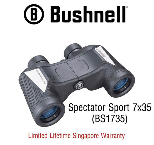 Bushnell Binoculars Spectator Sport 7x35 (BS1735) FREE Air Duster - Limited Lifetime Warranty