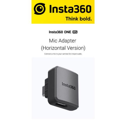 Insta360 ONE R/RS Mic Adapter (Horizontal Version)